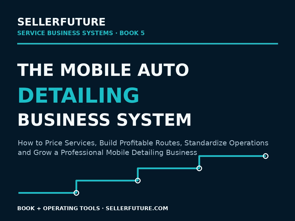 The Mobile Auto Detailing Business System — SellerFuture Book 5 web graphic